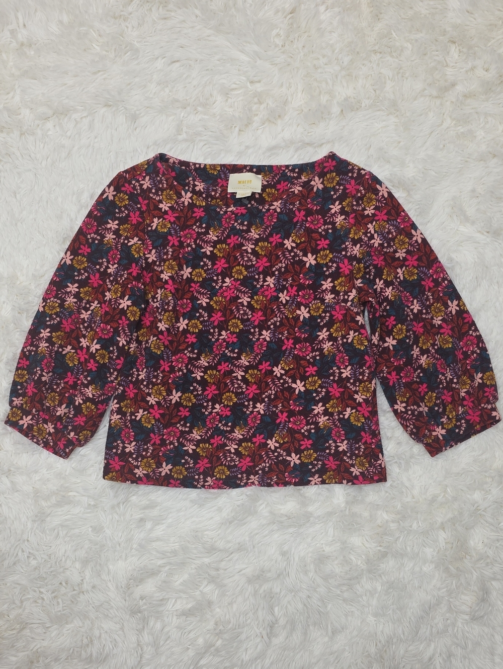 Anthropologie Maeve- Floral Blouse. Size XS